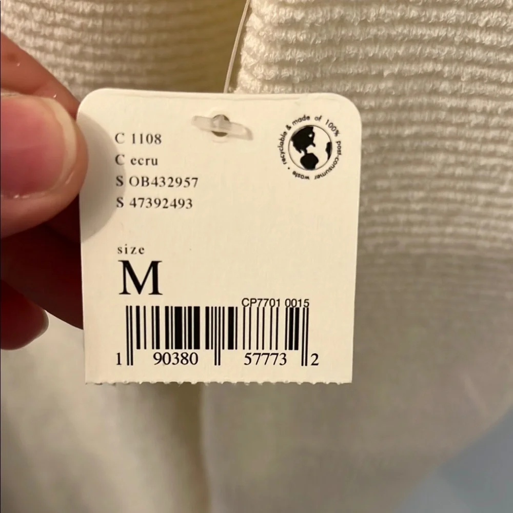 Free People Ottoman Cream Cowl Neck Sweater - Picture 3 of 8